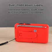 Radio portatile W-918 FM AM SW a doppia alimentazione