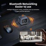 Mini telecamera a batteria con rilevamento di movimento, allarme intelligente e connessione wireless, W03