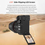 Videocamera digitale G650 5K WiFi con zoom ottico 12x