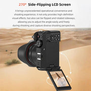 Videocamera digitale G650 5K / 72MP WiFi con schermo IPS da 2,8 pollici e zoom ottico 12x., G650