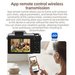 Videocamera D27 4K con zoom ottico 6x e schermo 180°