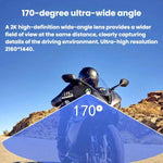 Telecamera da cruscotto per moto M1 IP66 impermeabile WIFI 2K HD portatile, M1