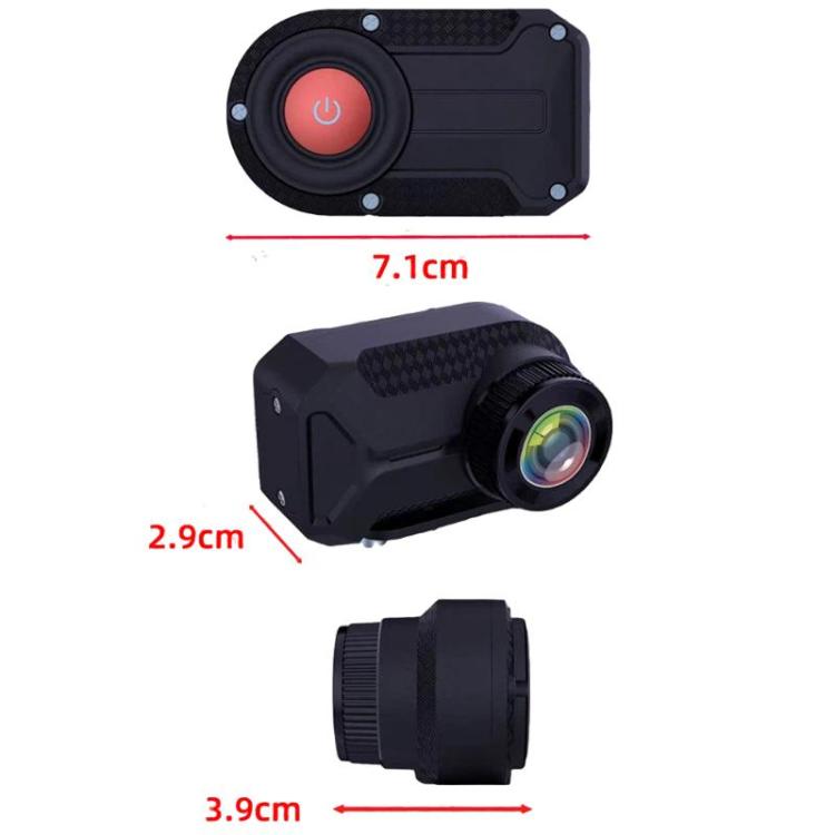 Telecamera da cruscotto per moto M1 IP66 impermeabile WIFI 2K HD portatile, M1