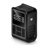 WEST BIKING Mini pompa d'aria elettrica digitale portatile con pressione preimpostata, ricaricabile tramite USB-C per biciclette, motociclette e palloni.