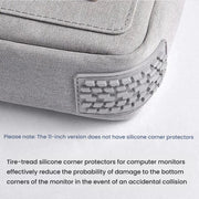 Laptop Carrying Case Tablet Inner Sleeve Single-Shoulder Crossbody Bag, 10.8-11.5 inch, 12-13 inch