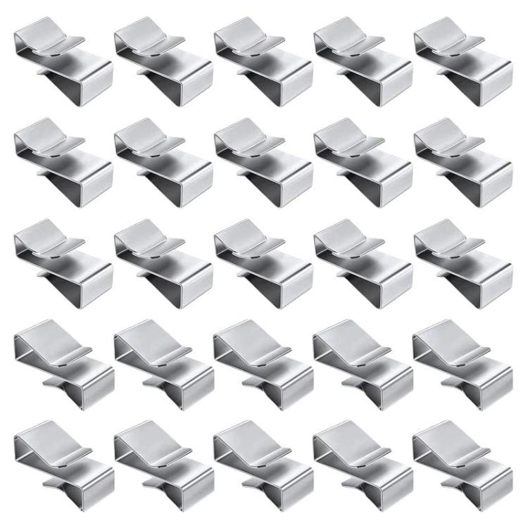 25 clip universali per cavi e accessori per rimorchi, fermacavi per organizzare i fili, 25pcs Cable Organizer Clamps