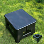 Toilette portatile di emergenza per auto, campeggio, campeggio, toilette mobile a prova di odore, Large Black, Large Gray, Small Black, Small Gray