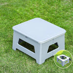 Toilette portatile di emergenza per auto, campeggio, campeggio, toilette mobile a prova di odore, Large Black, Large Gray, Small Black, Small Gray