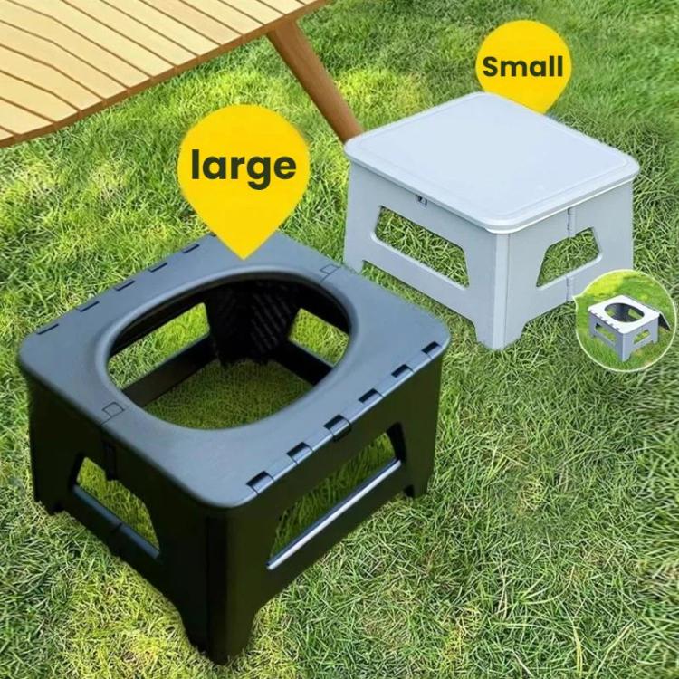 Toilette portatile di emergenza per auto, campeggio, campeggio, toilette mobile a prova di odore, Large Black, Large Gray, Small Black, Small Gray