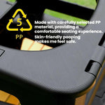 Toilette portatile di emergenza per auto, campeggio, campeggio, toilette mobile a prova di odore, Large Black, Large Gray, Small Black, Small Gray