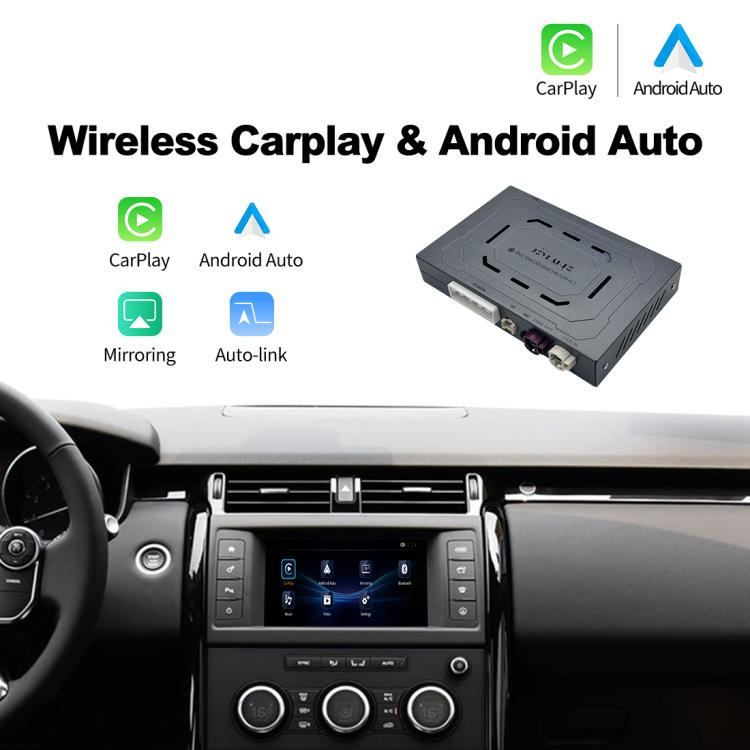 Decoder per modulo wireless CarPlay / Android Auto, For Land Rover Discovery/F-pace (Harman) 2010-2018 JOYEAUTO WZLR-1, For Land Rover Evoque (Bosch) 2010-2018 JOYEAUTO WZLR-2, For Land Rover 2008-2012 JOYEAUTO WZLR-3                                   ...