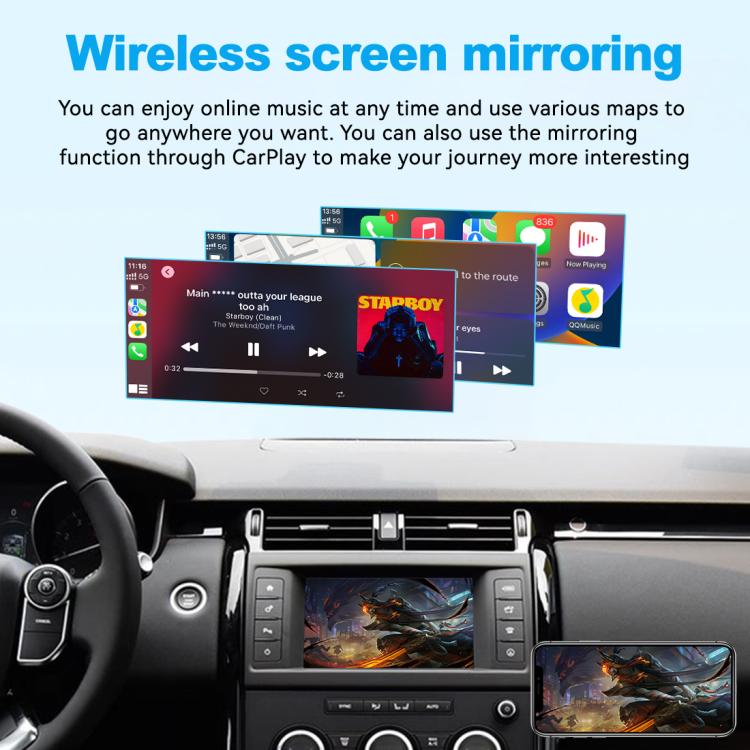 Decoder per modulo wireless CarPlay / Android Auto, For Land Rover Discovery/F-pace (Harman) 2010-2018 JOYEAUTO WZLR-1, For Land Rover Evoque (Bosch) 2010-2018 JOYEAUTO WZLR-2, For Land Rover 2008-2012 JOYEAUTO WZLR-3                                   ...