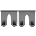2 ganci multifunzionali per interni auto con funzione di organizer., Single Black, Single Beige, Single Gray, Double Black, Double Gray, Double Beige