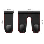 2 ganci multifunzionali per interni auto con funzione di organizer., Single Black, Single Beige, Single Gray, Double Black, Double Gray, Double Beige