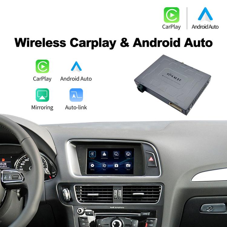 Decoder per modulo CarPlay wireless JOYEAUTO WZAU, For Audi A4L/A5/Q5/B8 Without MMI 2010-2016, For Audi A3MMI 2012-2018, 2016-2018 A4/A5/Q2/Q7/B9, For Audi A1/Q3 MMI 2G 3G 2012-2018, For Audi A6/A7/A8 MIB，MMI，RMC 2012-2017                             ...