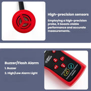 Rilevatore di gas combustibili portatile SMART SENSOR AS8800C con display digitale e allarme ad alta precisione per la rilevazione di fughe di gas., AS8800C