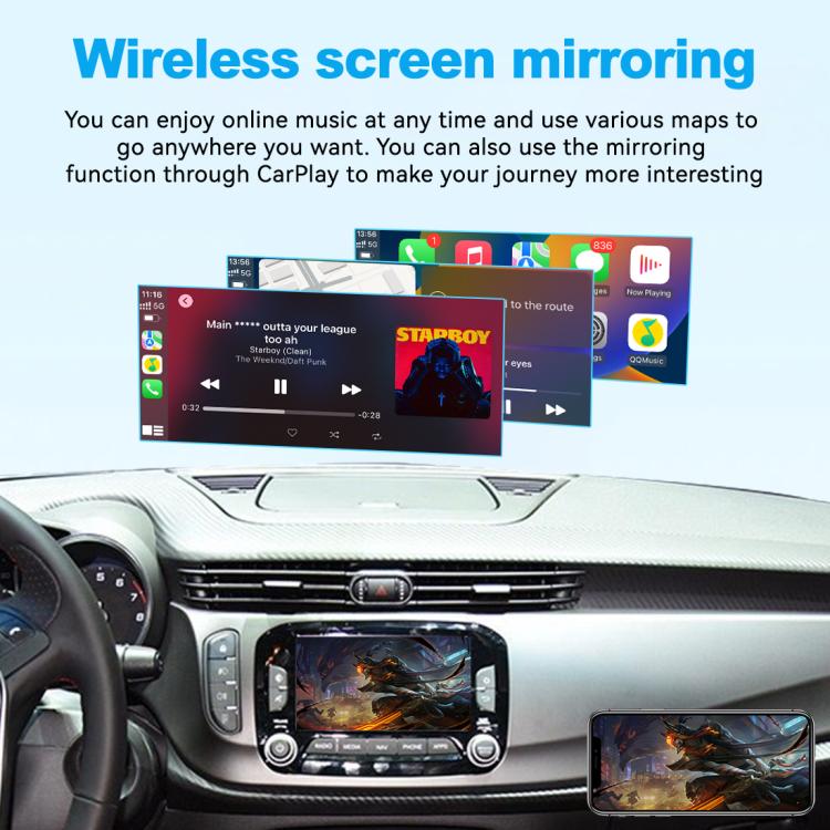 Modulo decoder wireless CarPlay JOYEAUTO WZAF-2, WZAF-2