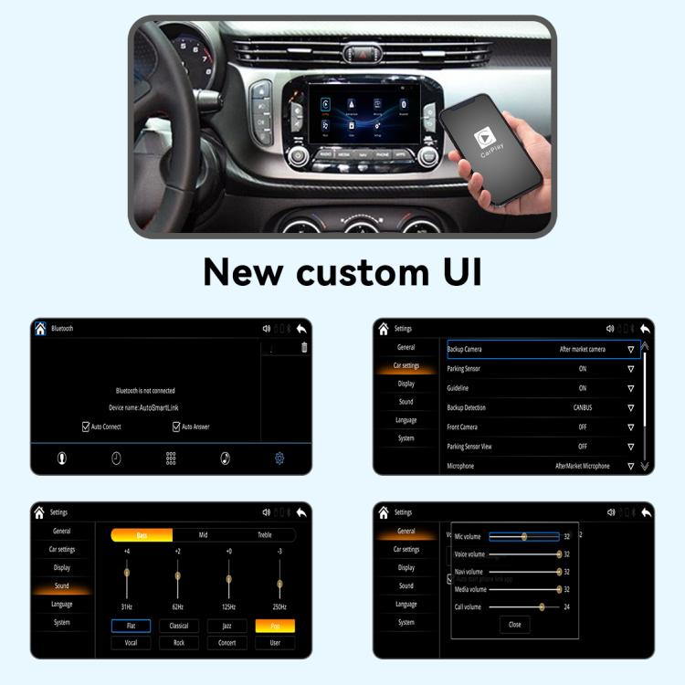 Modulo decoder wireless CarPlay JOYEAUTO WZAF-2, WZAF-2