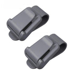 2 clip per occhiali da sole da auto, porta biglietti e carte multifunzionale