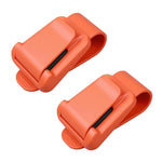 2 clip per occhiali da sole da auto, porta biglietti e carte multifunzionale