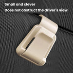 2 clip per occhiali da sole da auto, porta biglietti e carte multifunzionale