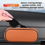 Custodia magnetica multifunzionale per occhiali e porta monete da auto