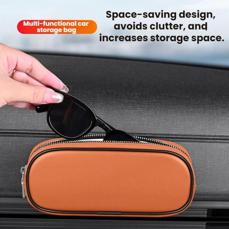 Custodia magnetica multifunzionale per occhiali e porta monete da auto