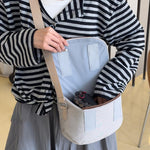 Borsa a tracolla singola impermeabile per fotocamera, borsa a tracolla universale vintage per fotocamera