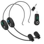 Microfono wireless K-06 2.4G con cuffie da testa