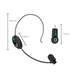 Microfono wireless K-06 2.4G con cuffie da testa