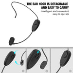 Microfono wireless K-06 2.4G con cuffie da testa