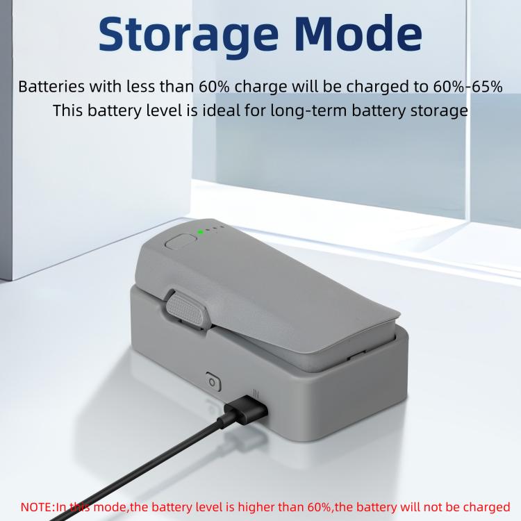 Caricabatterie USB a porta singola YX con accumulo di batteria, For DJI Neo 2