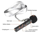 Microfono wireless portatile condensatore DIYO-1136