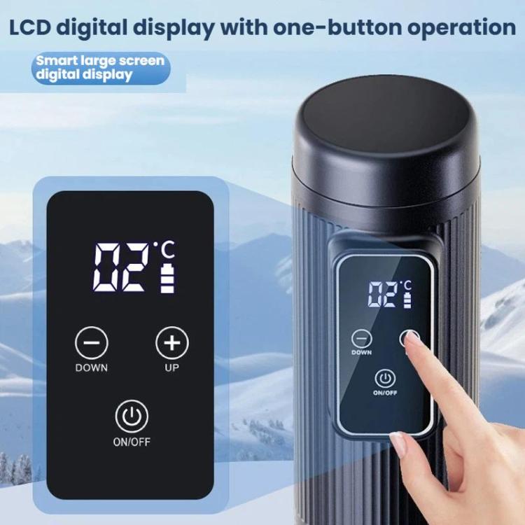 Tazza refrigerante per insulina, scatola refrigerante portatile, mini frigorifero portatile a temperatura controllata per farmaci, USB Direct Plug, 10200mAh Charging