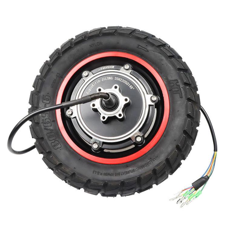 Pneumatico fuoristrada gonfiabile per monopattini elettrici KUGOO M4 / M4 PRO con mozzo motore sulla ruota posteriore., 500W, 800W