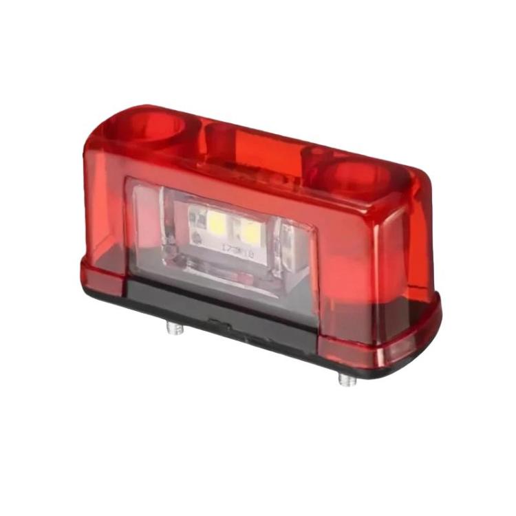 Luce targa LED impermeabile 10-30V per auto e rimorchio