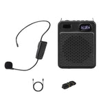 Microfono multifunzione ad alto volume per esterni DIYO-1125 con indicatore di batteria, amplificatore vocale per insegnanti e aule scolastiche., Wireless Single Mic White, Wireless Single Mic Black, Wireless Single Headwear White                      ...