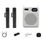 Microfono multifunzione ad alto volume per esterni DIYO-1125 con indicatore di batteria, amplificatore vocale per insegnanti e aule scolastiche., Wireless Single Mic White, Wireless Single Mic Black, Wireless Single Headwear White                      ...