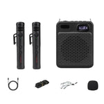 Microfono multifunzione ad alto volume per esterni DIYO-1125 con indicatore di batteria, amplificatore vocale per insegnanti e aule scolastiche., Wireless Single Mic White, Wireless Single Mic Black, Wireless Single Headwear White                      ...