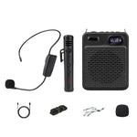 Microfono multifunzione ad alto volume per esterni DIYO-1125 con indicatore di batteria, amplificatore vocale per insegnanti e aule scolastiche., Wireless Single Mic White, Wireless Single Mic Black, Wireless Single Headwear White                      ...