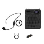 Microfono multifunzione ad alto volume per esterni DIYO-1125 con indicatore di batteria, amplificatore vocale per insegnanti e aule scolastiche., Wireless Single Mic White, Wireless Single Mic Black, Wireless Single Headwear White                      ...