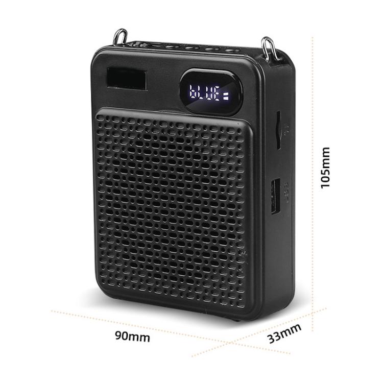 Microfono multifunzione ad alto volume per esterni DIYO-1125 con indicatore di batteria, amplificatore vocale per insegnanti e aule scolastiche., Wireless Single Mic White, Wireless Single Mic Black, Wireless Single Headwear White                      ...