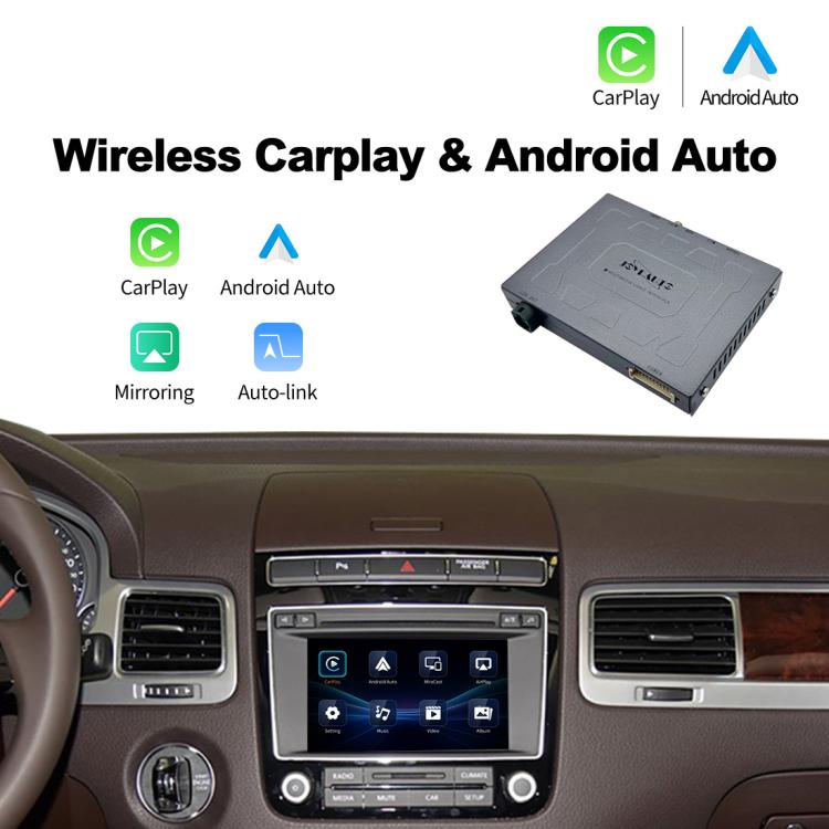 JOYEAUTO WZVW-1 per Volkswagen Touareg con schermo da 8 pollici (2010-2017), modulo decoder CarPlay wireless., WZVW-1
