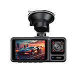 Dashcam da 2 pollici con Wi-Fi, riproduzione da cellulare, 4K HD e visione notturna., Front+Interior, Front+Interior+Rear, Front+Interior+Rear+32g, Front+Interior+Rear+64g
