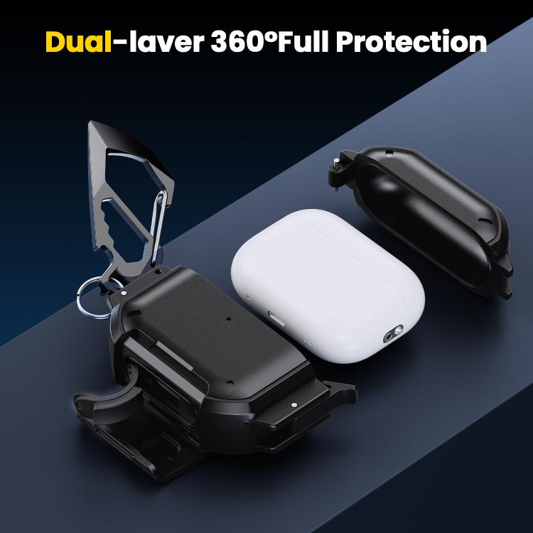 Custodia per cuffie completamente chiusa, antiurto e impermeabile, For AirPods Pro 3, For AirPods 4