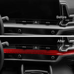 Striscia di rivestimento del cruscotto lato passeggero per Kia Sportage NQ5 22-25, LHD, RHD