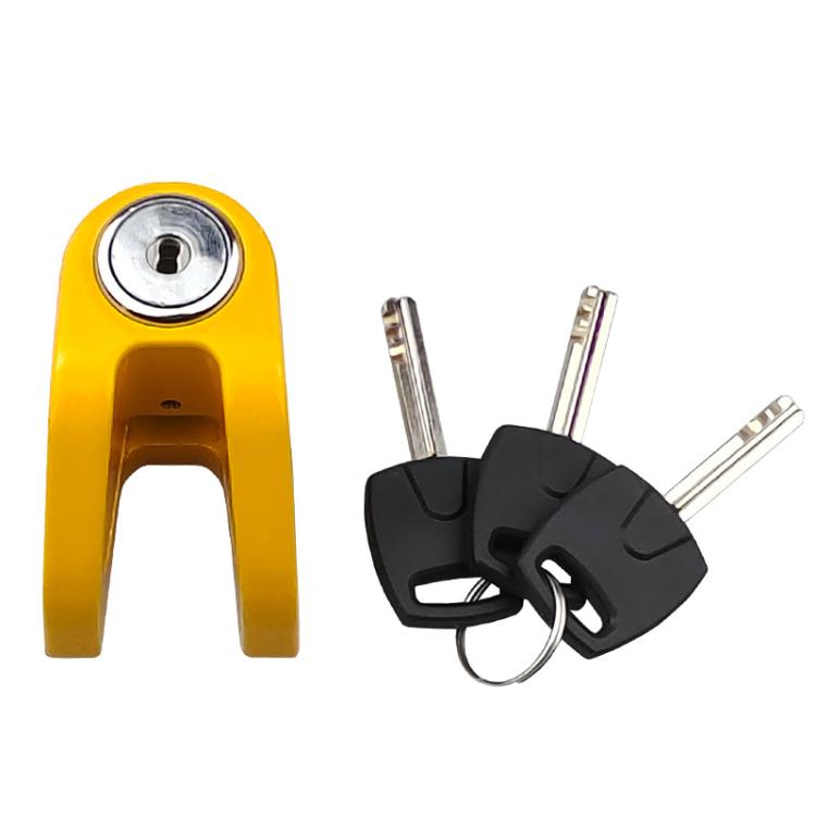 Lucchetto antifurto universale per freni a disco per biciclette, e-bike e motociclette con freni a disco.