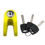 Lucchetto antifurto universale per freni a disco per biciclette, e-bike e motociclette con freni a disco.