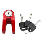Lucchetto antifurto universale per freni a disco per biciclette, e-bike e motociclette con freni a disco.