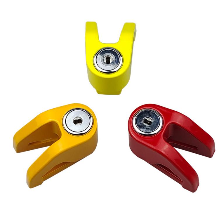 Lucchetto antifurto universale per freni a disco per biciclette, e-bike e motociclette con freni a disco.